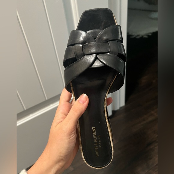 Saint Laurent Tribute Nu Pieds sandals with box, size 41 just resoled! - Picture 3 of 12